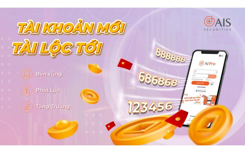 TÀI KHOẢN MỚI, TÀI LỘC TỚI 