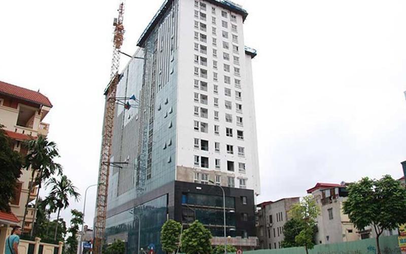 Hà Nội: Vẫn lúng túng tìm phương án xử lý các vi phạm tại số 8B Lê Trực