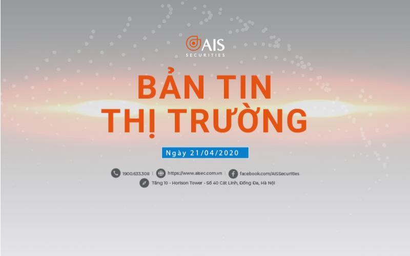 Bản tin thị trường chứng khoán 21/4/2020: La liệt cổ phiếu giảm sàn, VN-Index mất hơn 28 điểm
