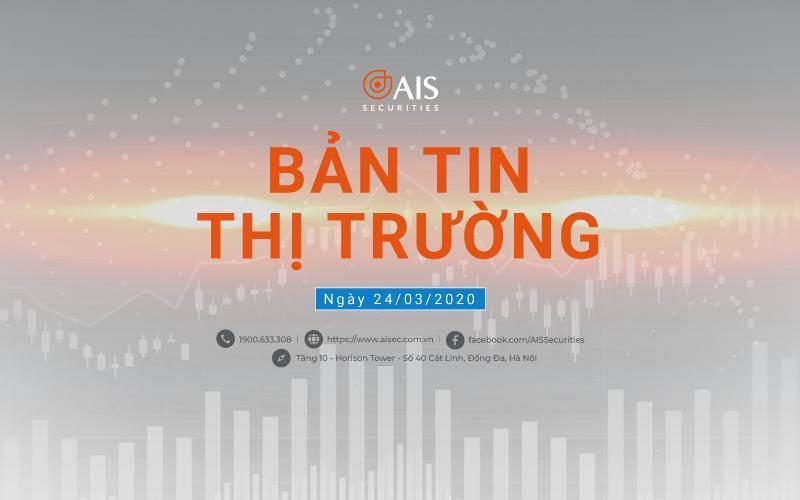 Bản tin thị trường 24/03/2020: Bắt đáy bluechips