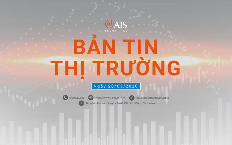 Bản tin thị trường 20/03/2020: Cổ phiếu VIC giảm sàn, VN-Index thủng mốc 710 điểm