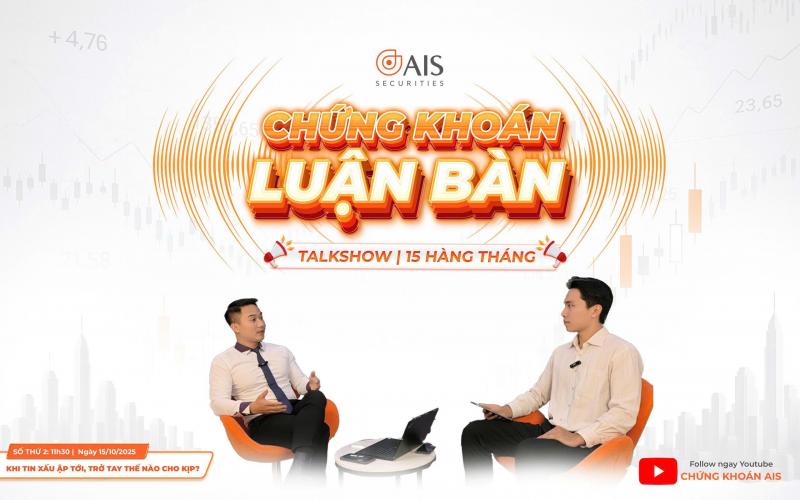 TALKSHOW CHỨNG KHOÁN LUẬN BÀN #2: KHI TIN XẤU ẬP TỚI, TRỞ TAY THẾ NÀO CHO KỊP?