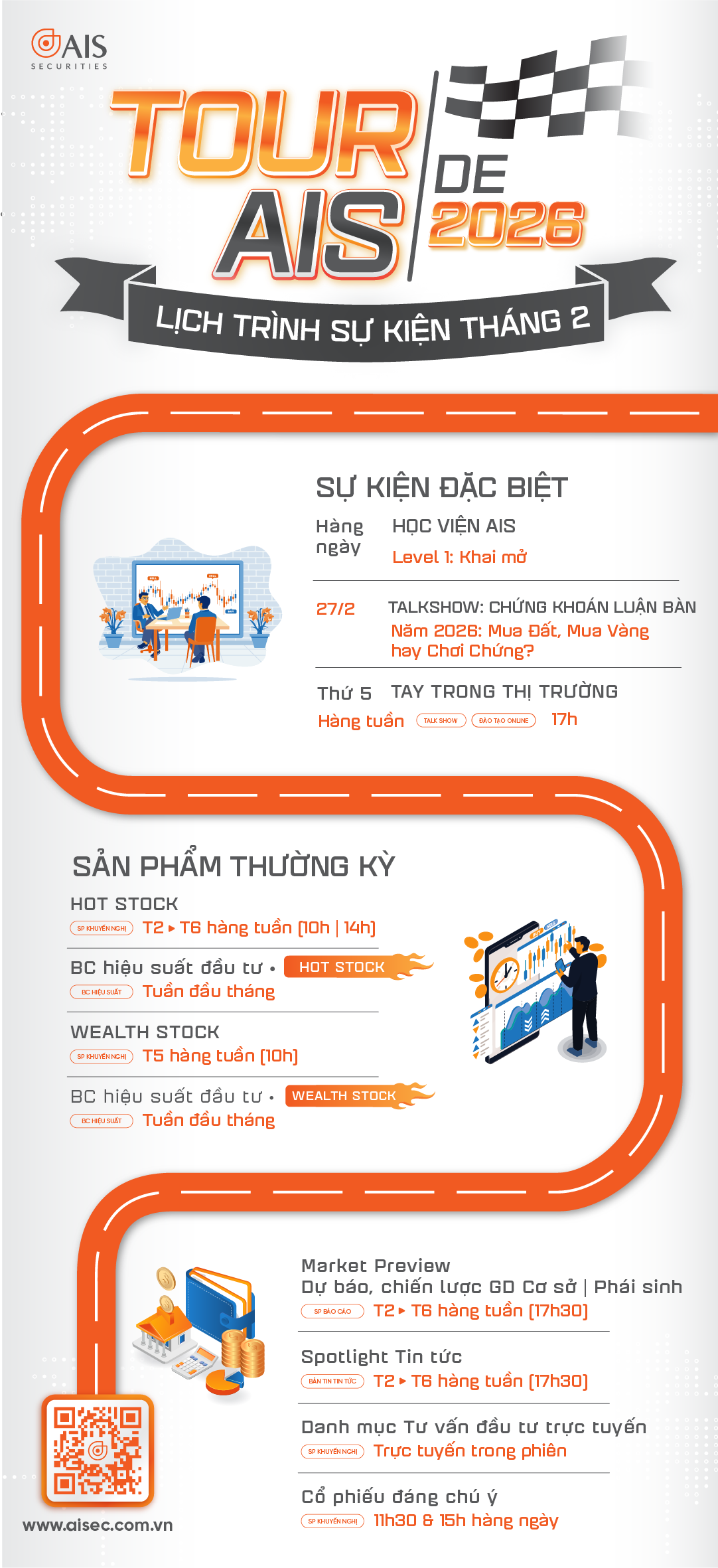 Lịch trình Tour De AIS